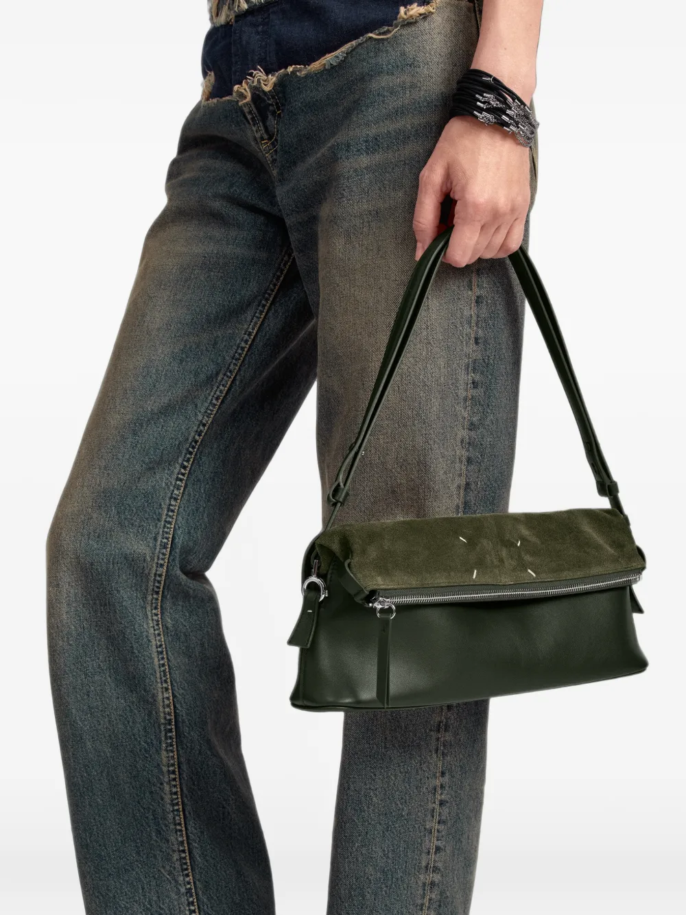 Maison Margiela 5AC zachte buidel Groen