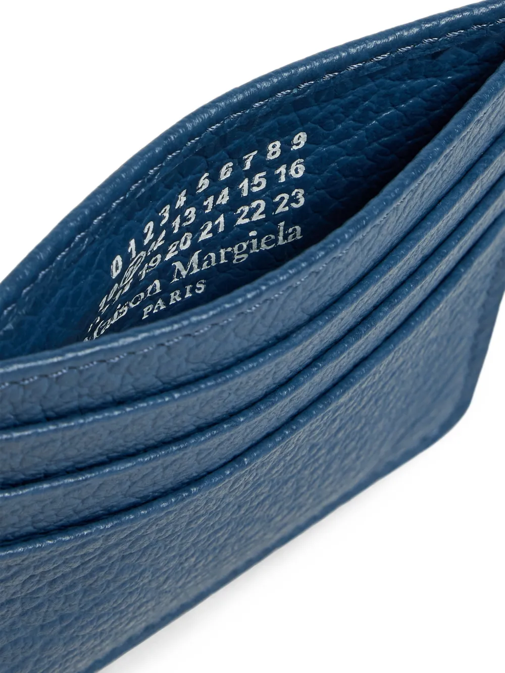 Maison Margiela Four Stitches pasjeshouder Blauw