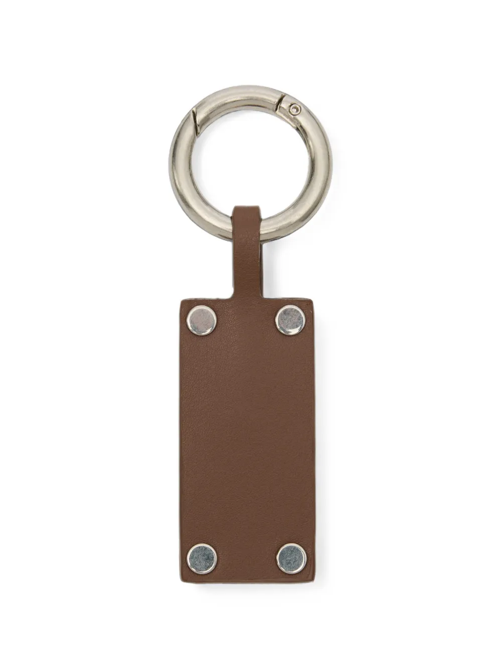MM6 Maison Margiela Tassenbedel met Numeric-plakkaat Zilver