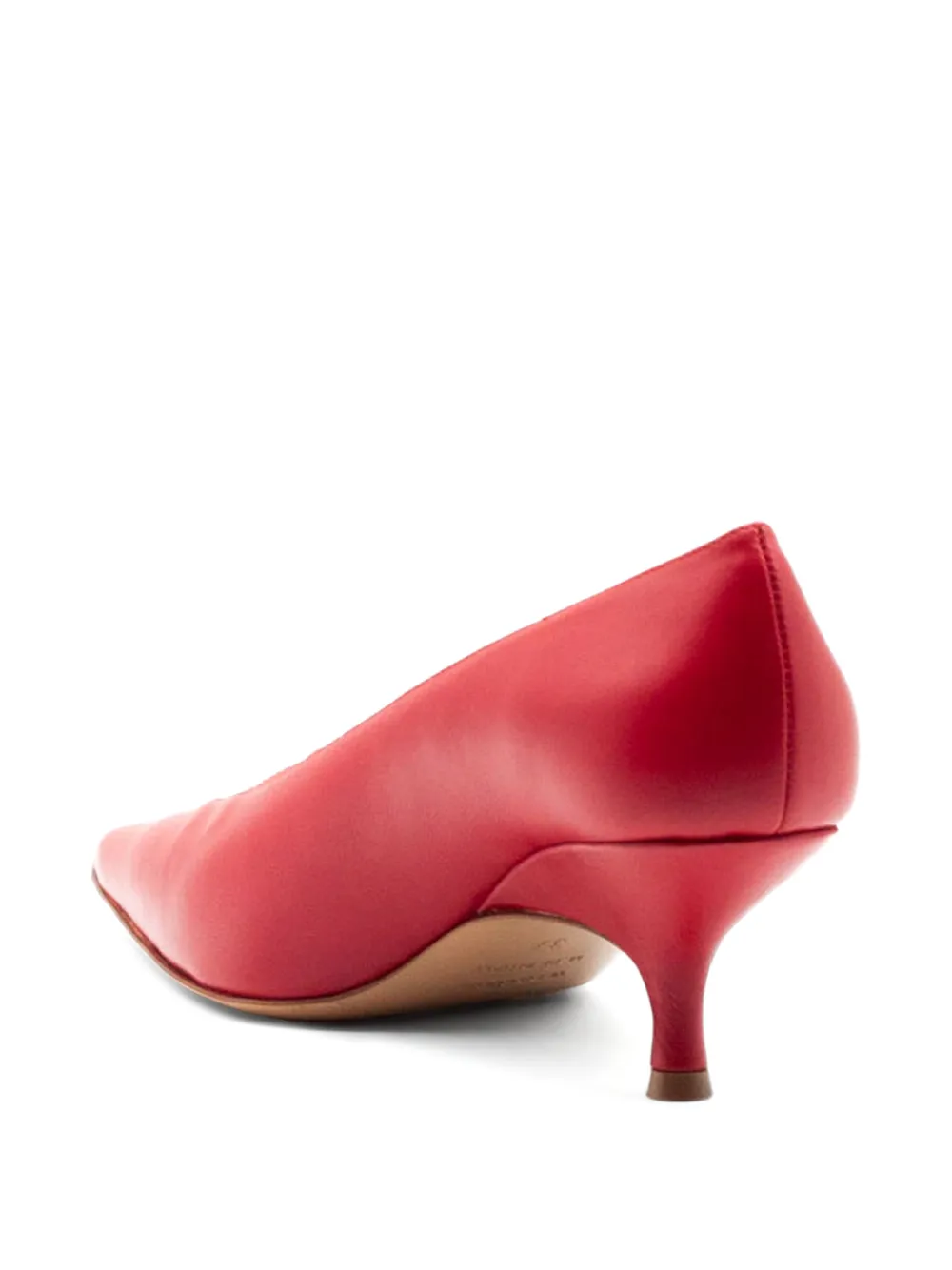 GIABORGHINI Oli bow-detail pumps Rood