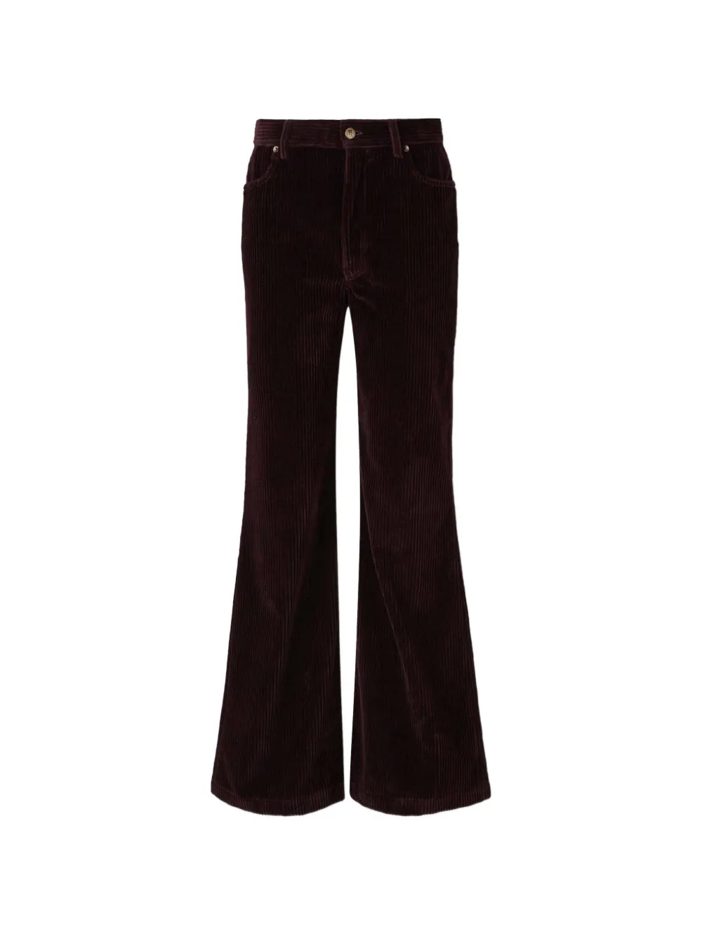 La DoubleJ velvet-corduroy jeans - Viola