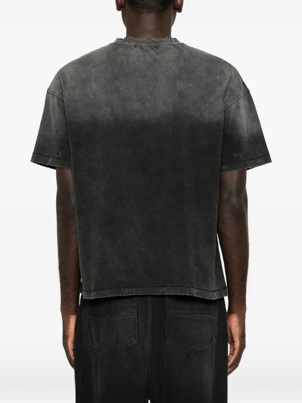 Vale T-shirt met grafische print Zwart