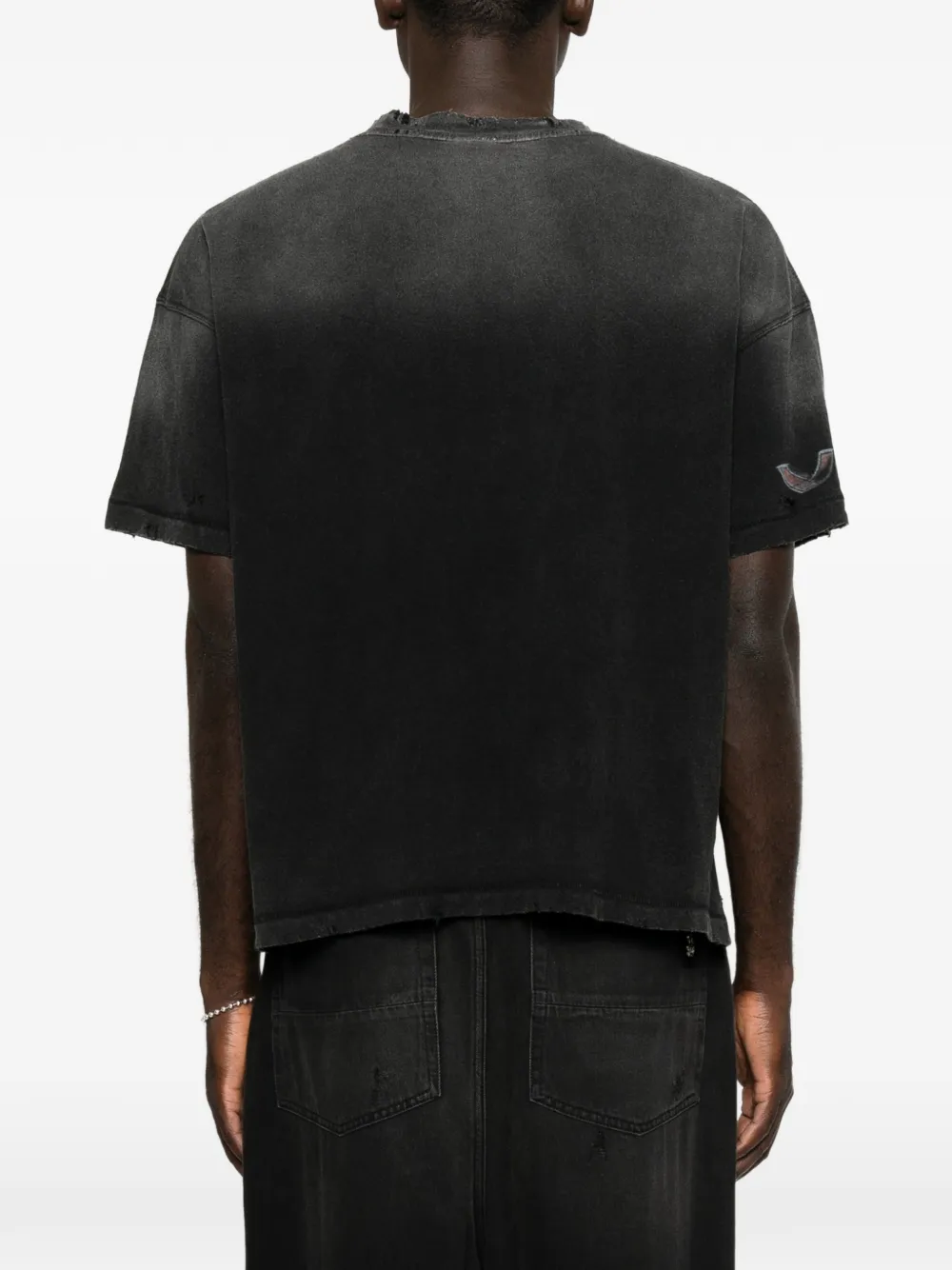 Vale T-shirt met grafische print Zwart