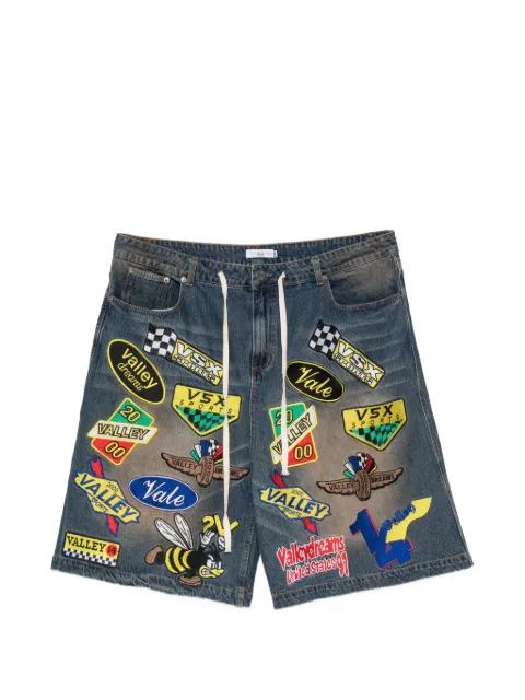 Vale bermudas con detalle de parche