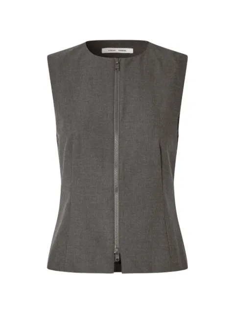 SAMSOE SAMSOE Sarima zip-up sleeveless vest