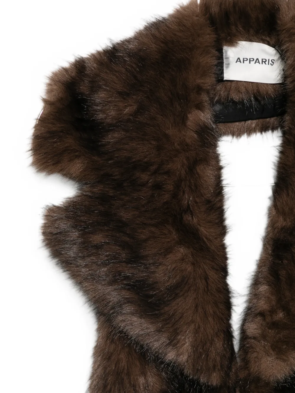 Apparis Mia sjaal met sjaal Bruin