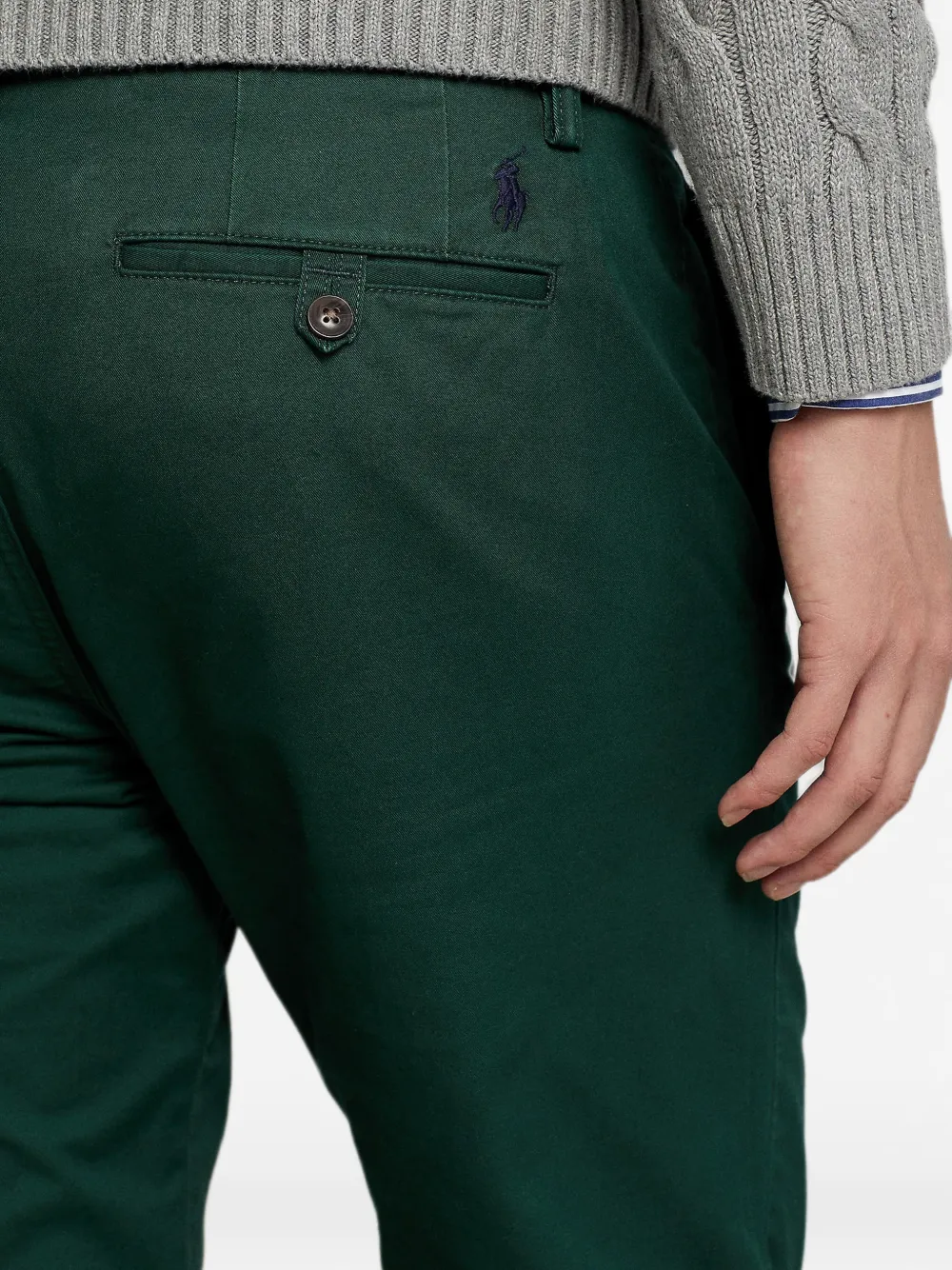 Polo Ralph Lauren Broek met geborduurd logo Groen