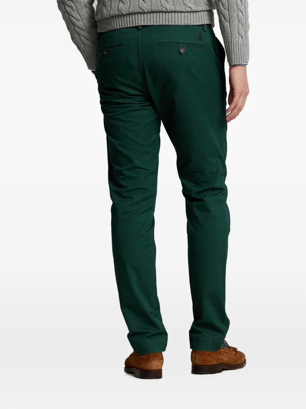 Polo Ralph Lauren Broek met geborduurd logo Groen