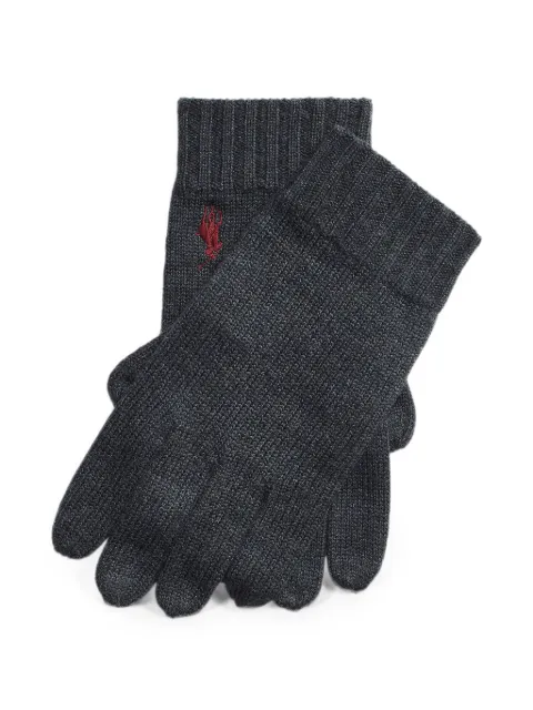 Polo Ralph Lauren Signature Pony wool gloves