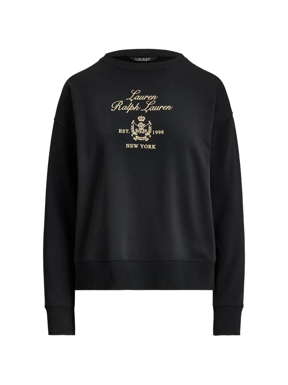 Lauren Ralph Lauren logo-print crew-neck sweatshirt - Schwarz