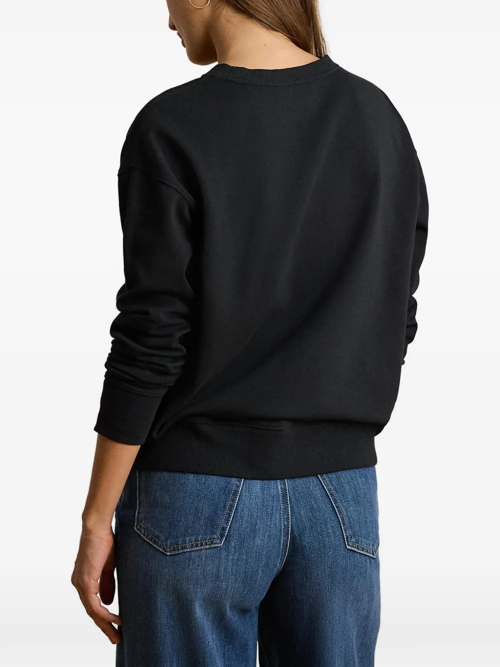 Lauren Ralph Lauren Sweater met logoprint Zwart