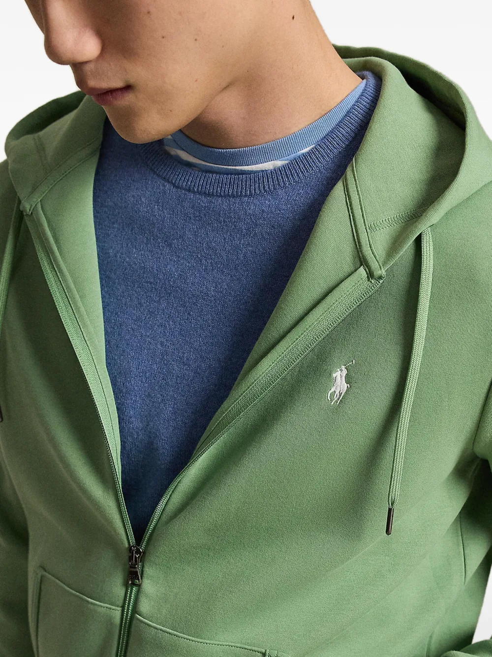 Polo Ralph Lauren Hoodie met geborduurd logo Groen