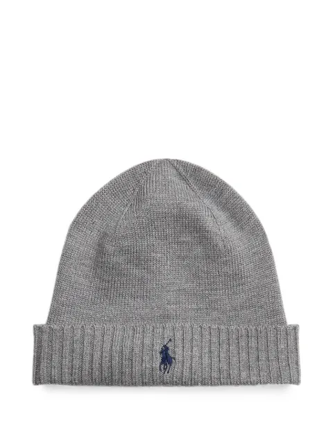 Polo Ralph Lauren Signature Pony wool beanie