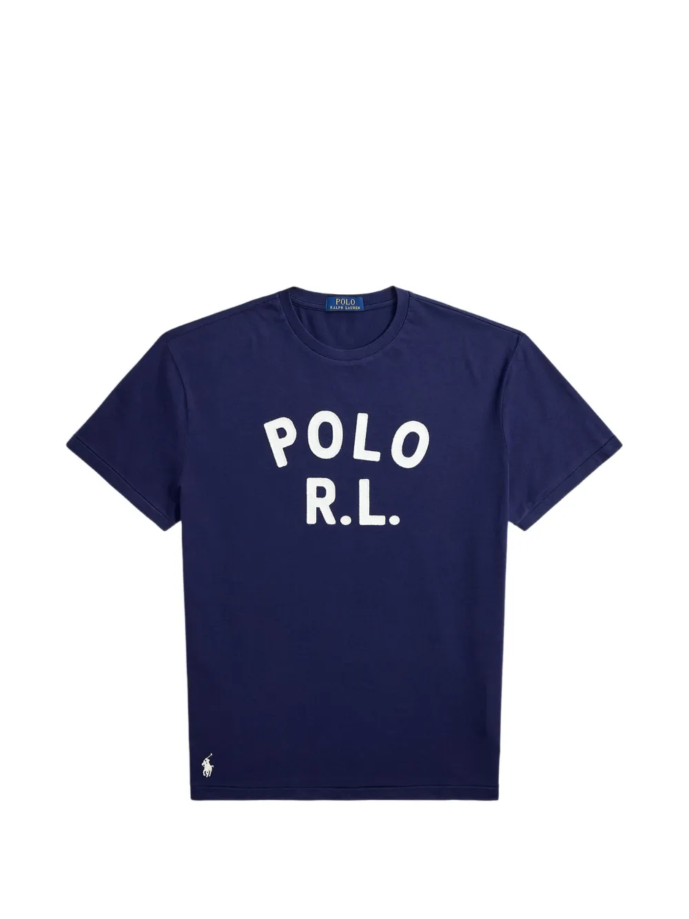 Polo Ralph Lauren logo jersey T-Shirt - Blau