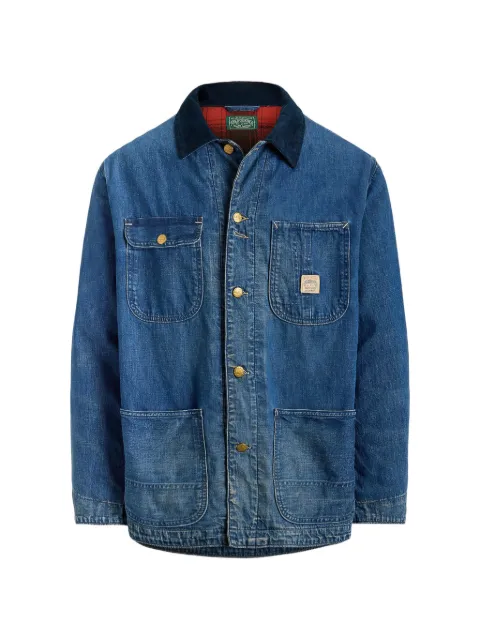 Polo Ralph Lauren veste en jean à col côtelé