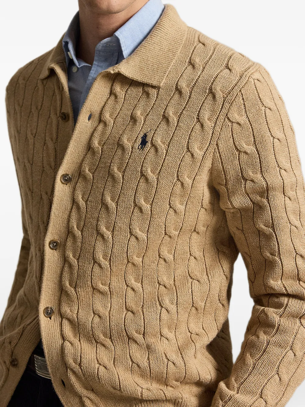 Polo Ralph Lauren Kabelgebreid vest Beige