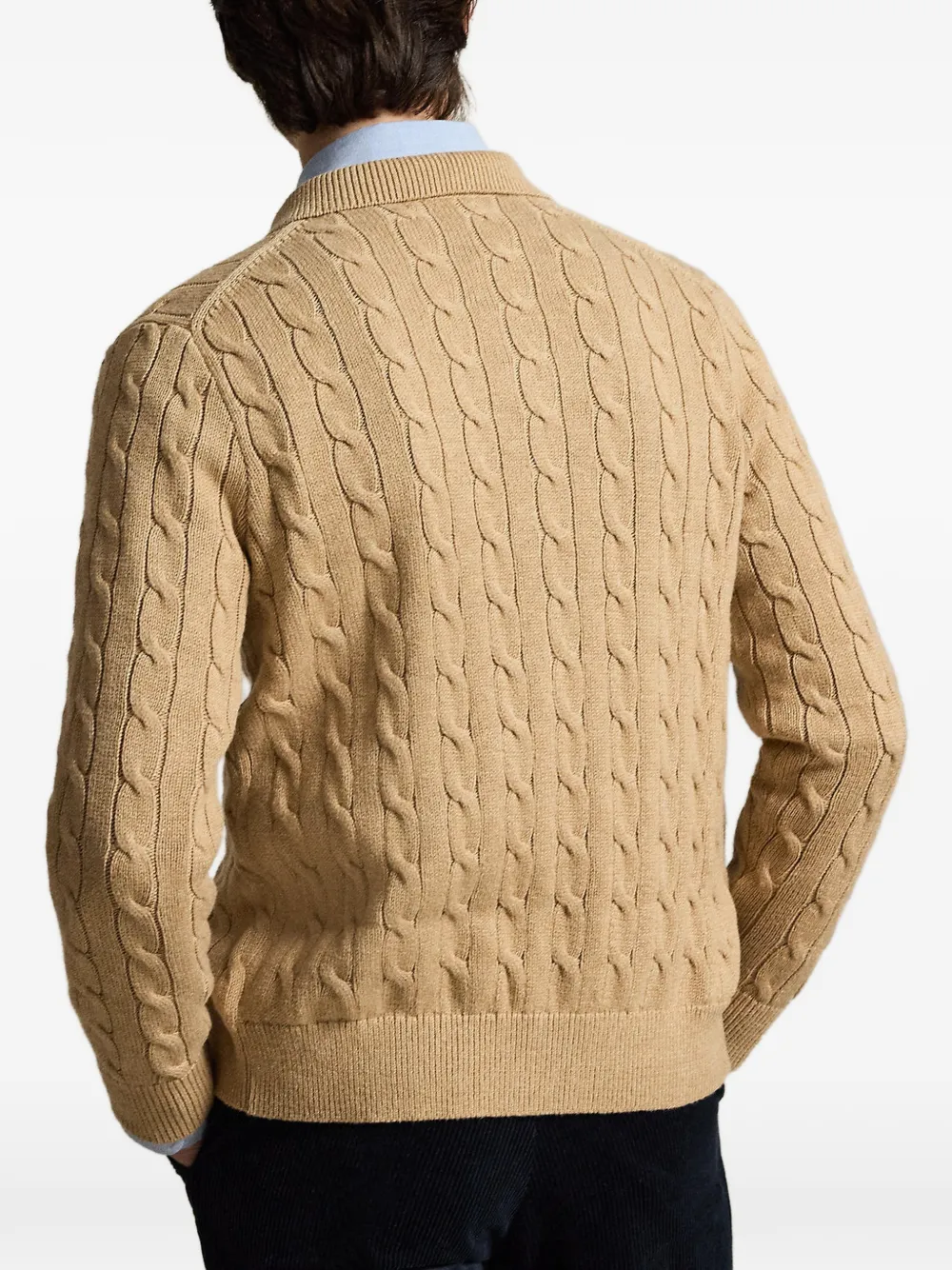 Polo Ralph Lauren Kabelgebreid vest Beige