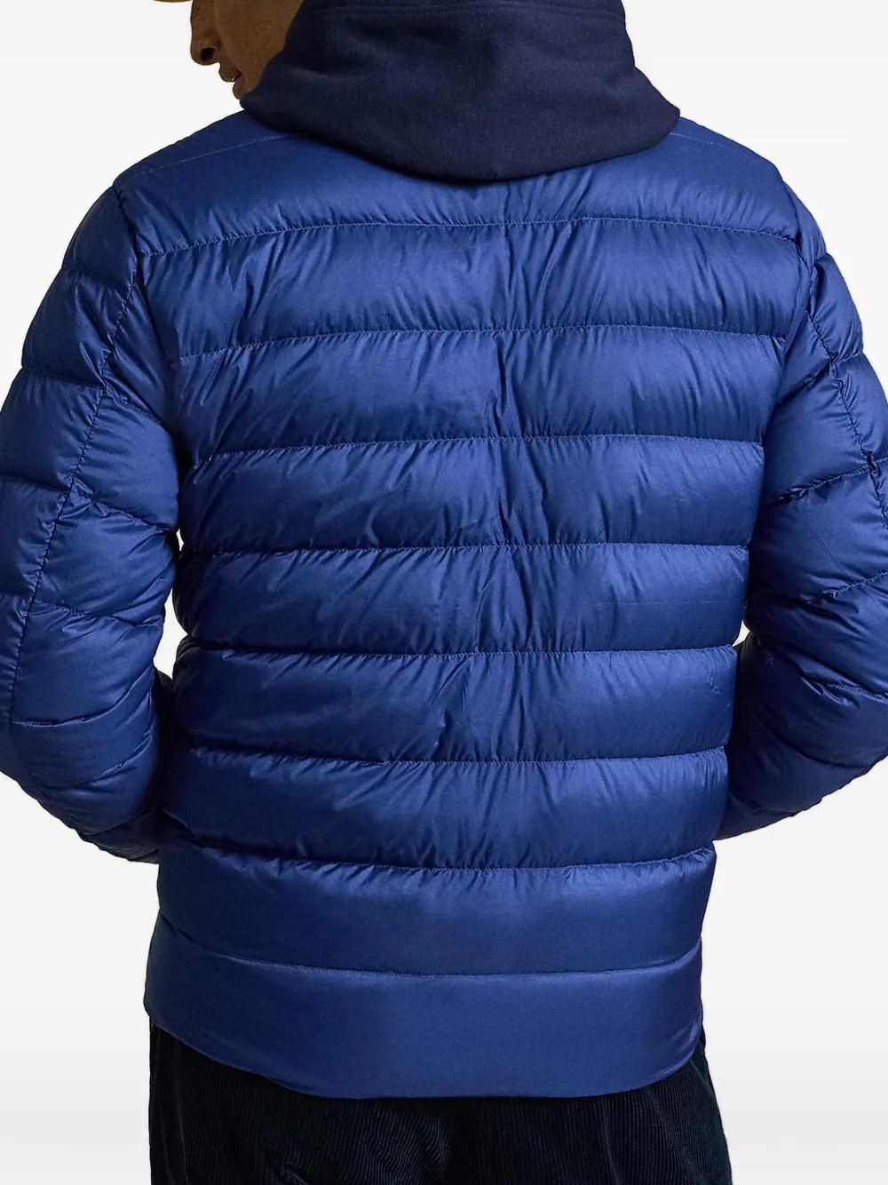 Polo Ralph Lauren Gewatteerd jack met geborduurd logo Blauw