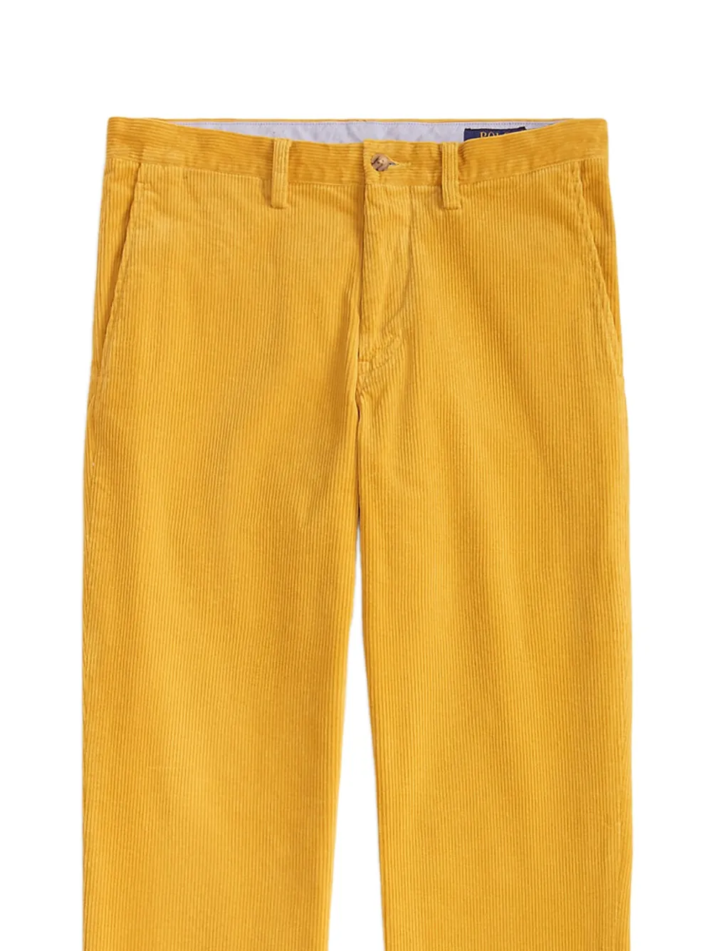 Polo Ralph Lauren Straight-fit stretch ribfluwelen broek Geel