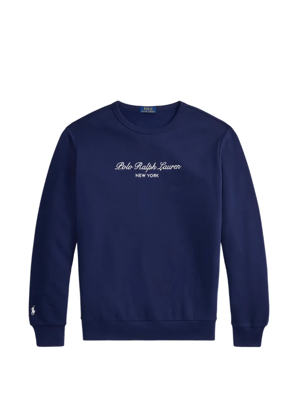 Polo Ralph Lauren logo-embroidered crew-neck sweatshirt - Blau