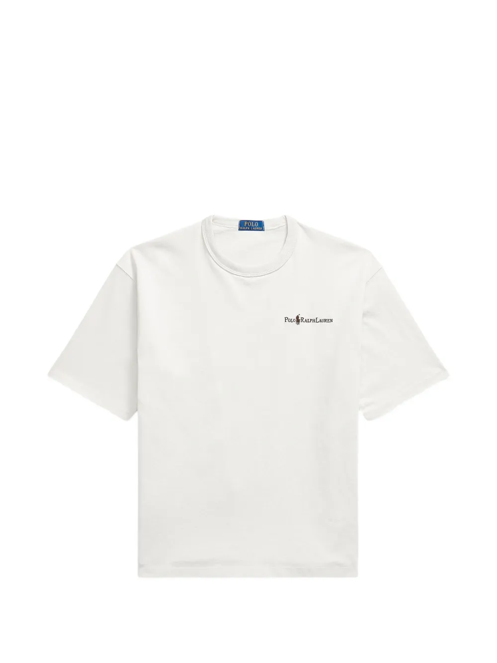 Polo Ralph Lauren logo-embroidered T-shirt - Toni neutri