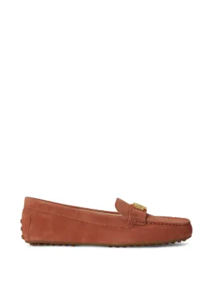Lauren Ralph Lauren Barnsbury Leather Driving Shoes | Brown | FARFETCH