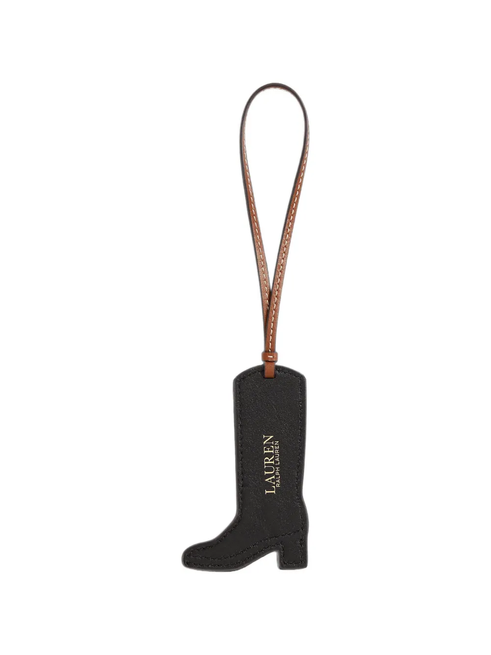 Lauren Ralph Lauren Leren laarzen bedel Bruin