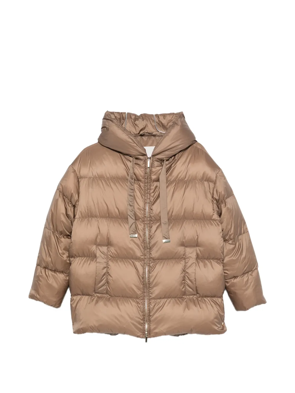 Max Mara Nerine hooded jacket - Nude