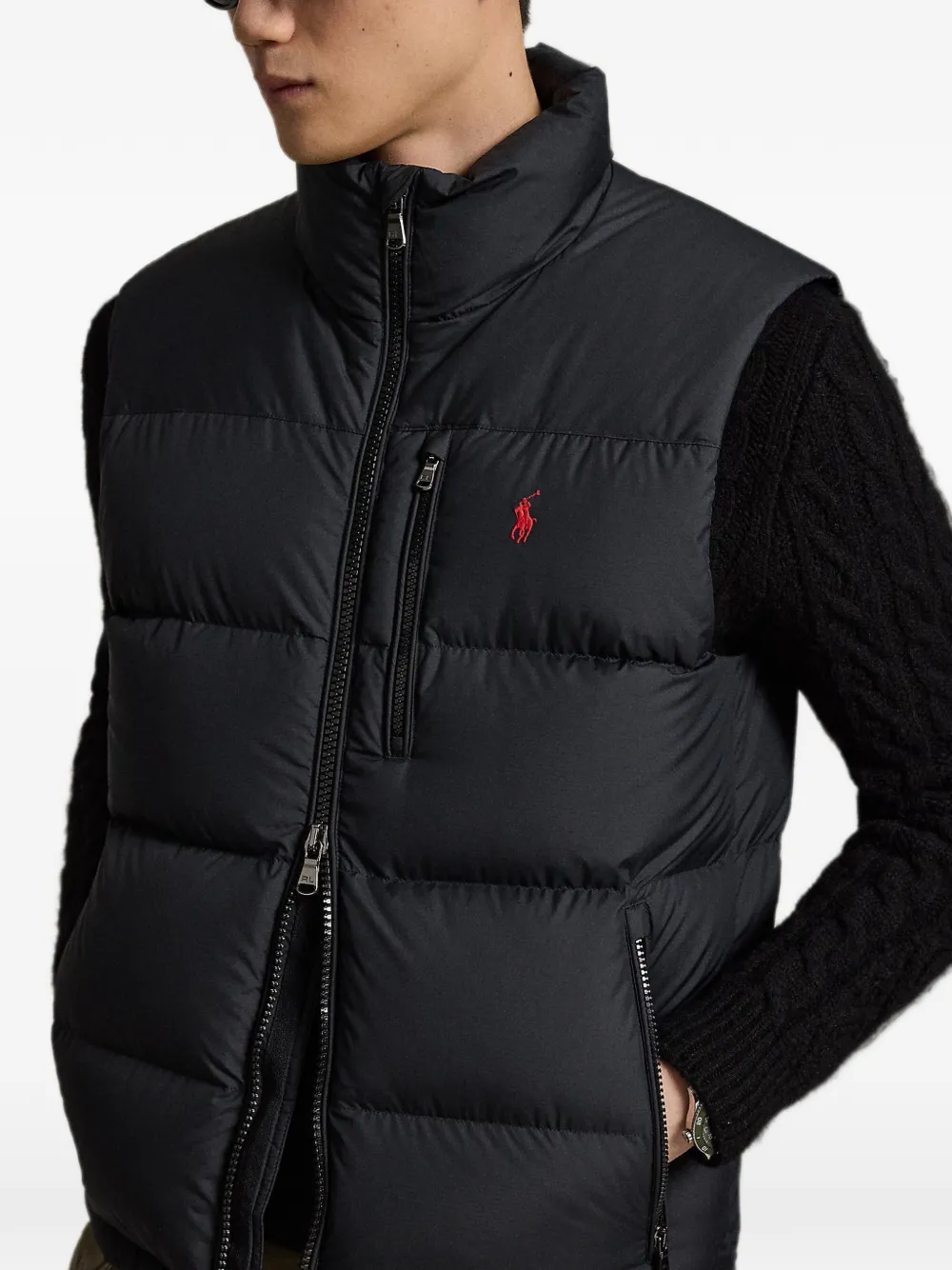 Polo Ralph Lauren The Gorham bodywarmer Zwart