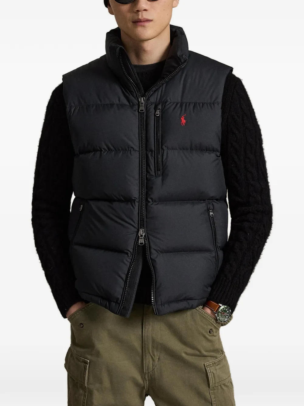 Polo Ralph Lauren The Gorham bodywarmer Zwart
