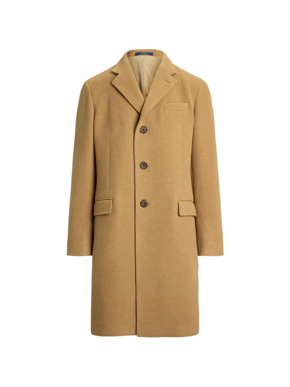 Polo Ralph Lauren single-breasted notched-lapels coat - Braun