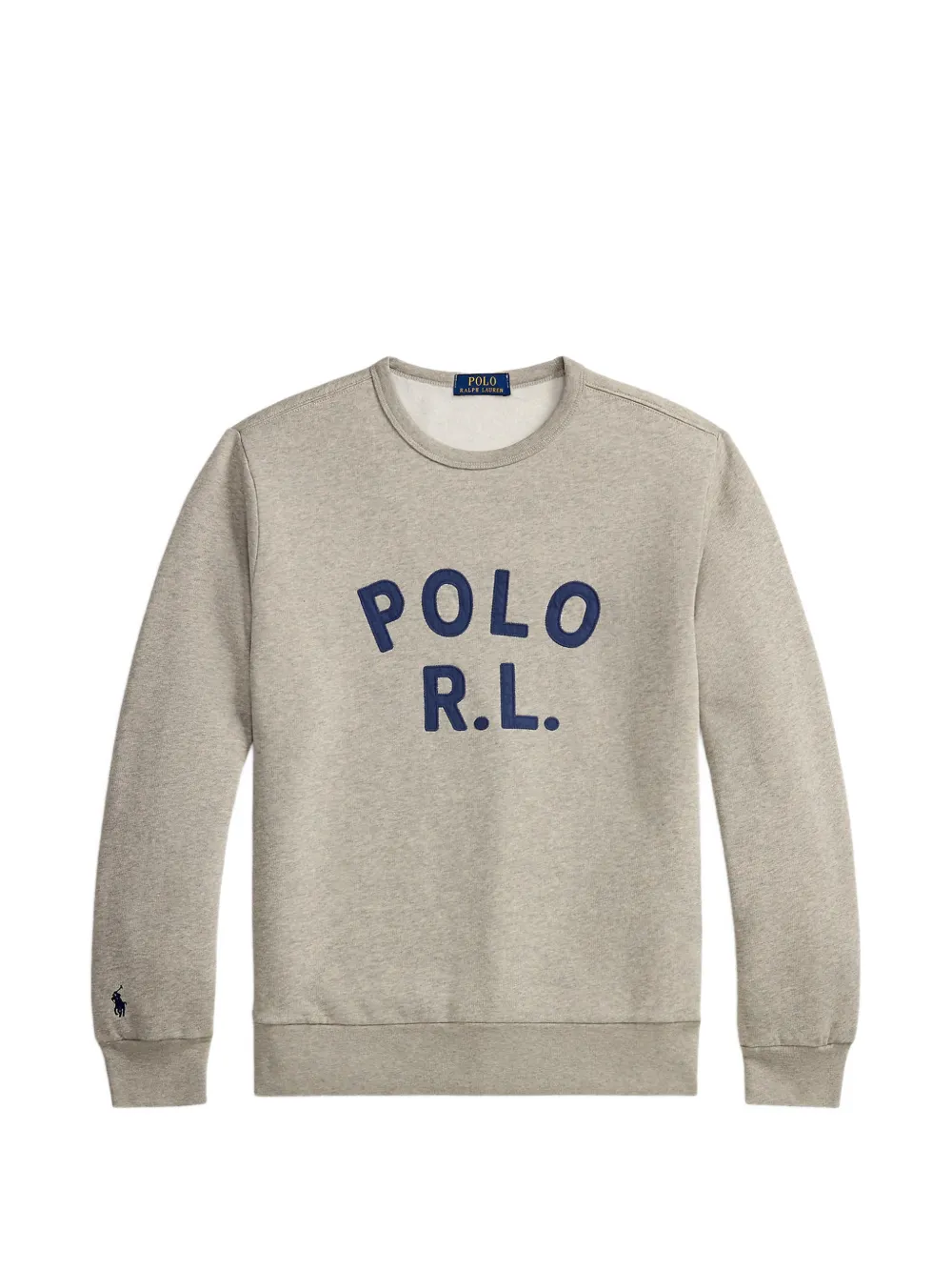 Polo Ralph Lauren logo-print cotton sweatshirt - Grau
