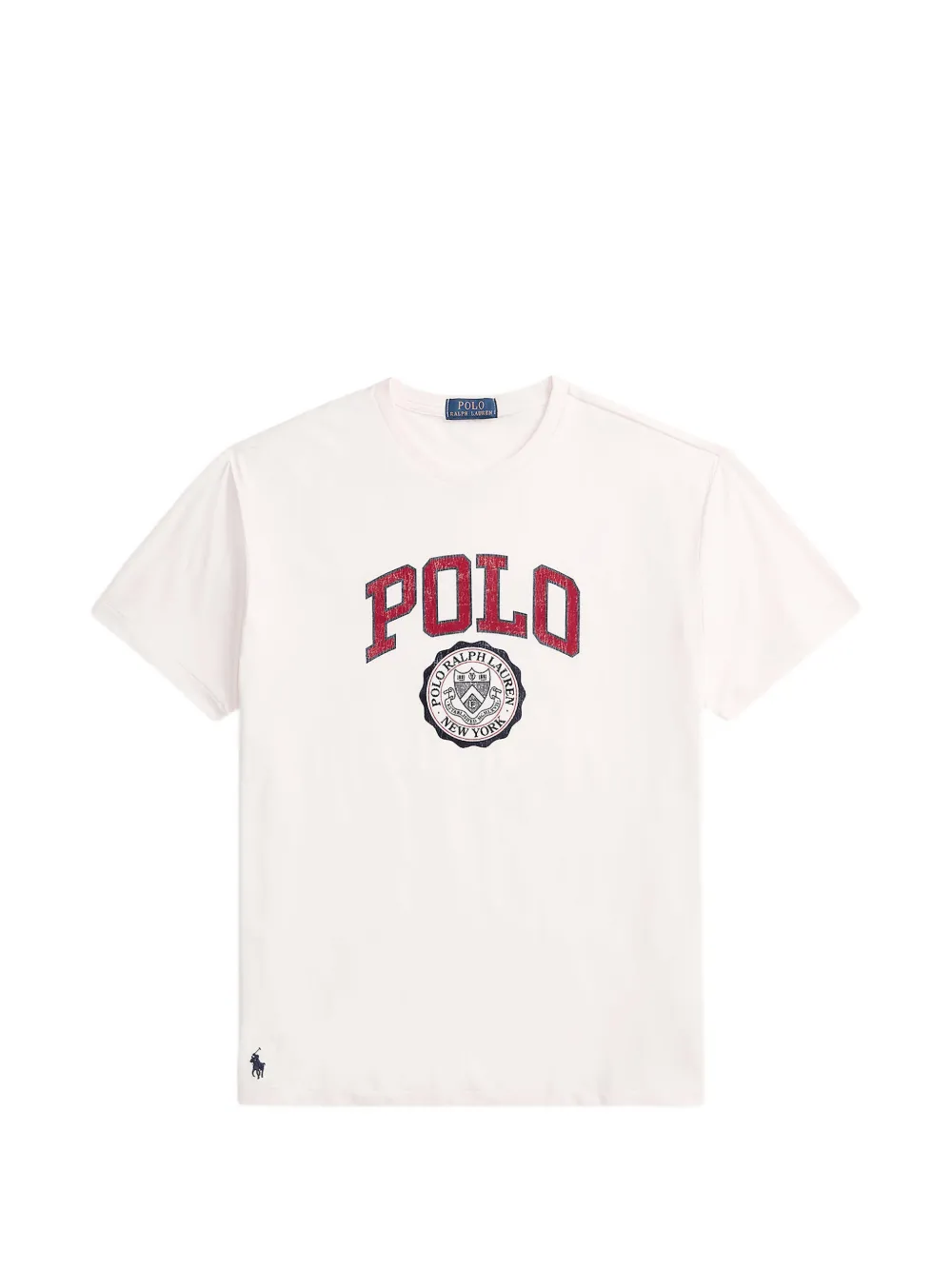 Polo Ralph Lauren custom slim-fit logo T-Shirt - Weiß