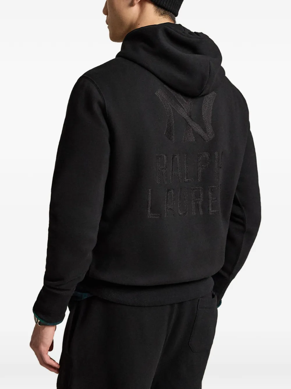 Polo Ralph Lauren Hoodie met geborduurd logo Zwart