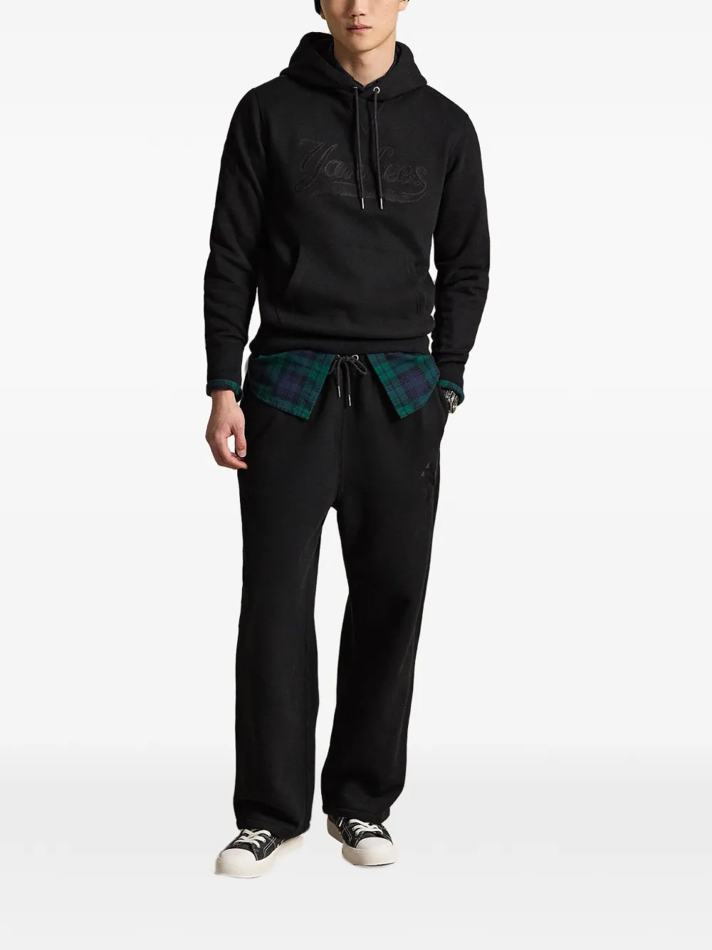 Polo Ralph Lauren Hoodie met geborduurd logo Zwart