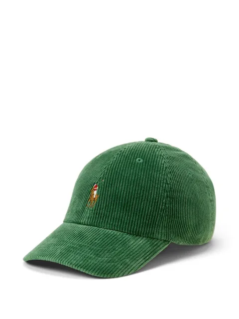 Polo Ralph Lauren corduroy-effect baseball cap