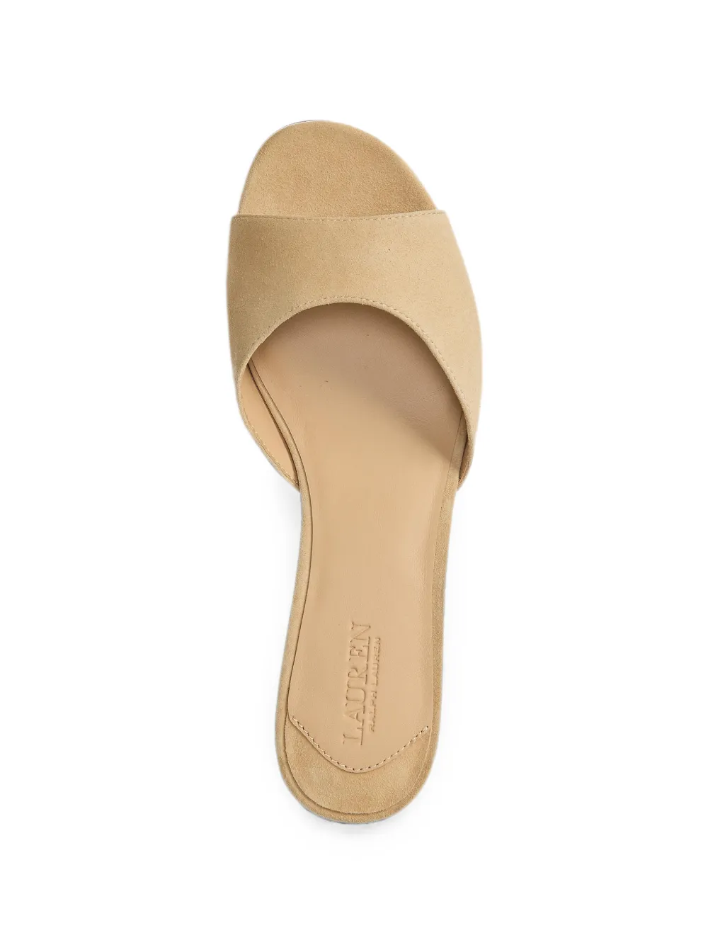 Lauren Ralph Lauren Francesca suède sandalen Beige