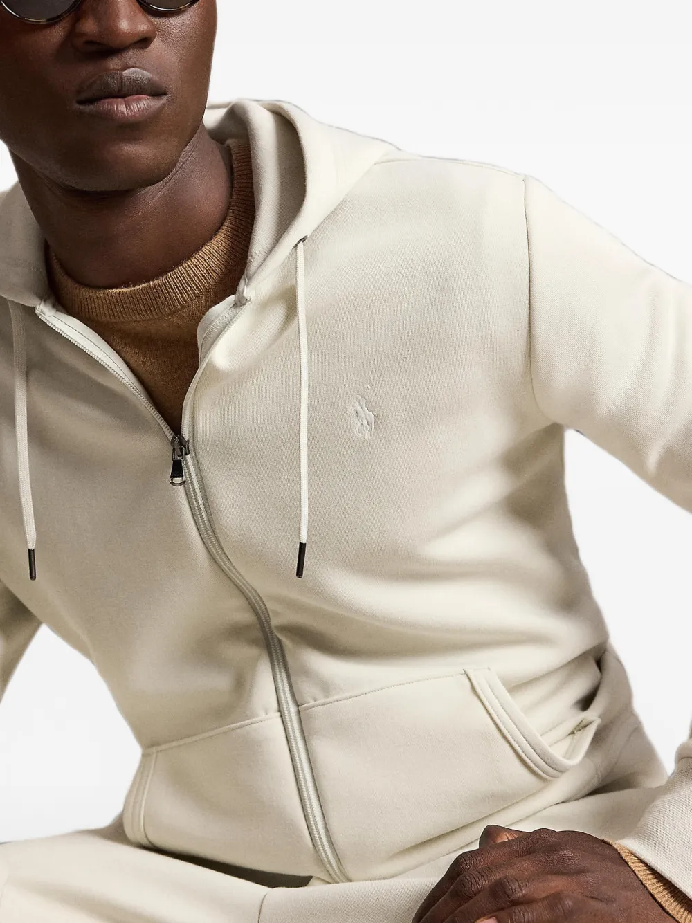 Polo Ralph Lauren Hoodie met trekkoord Beige