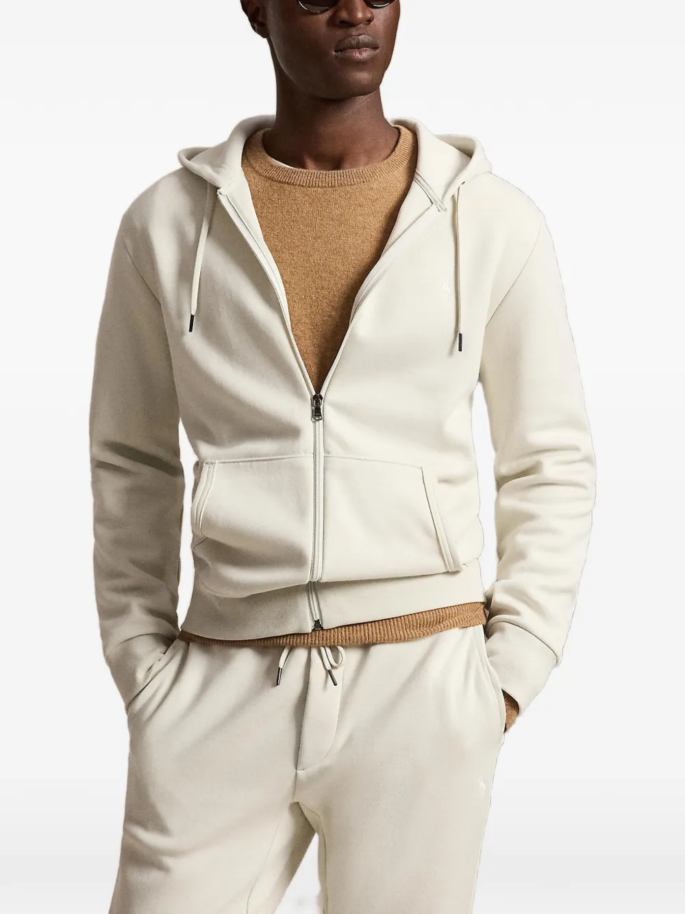 Polo Ralph Lauren Hoodie met trekkoord Beige