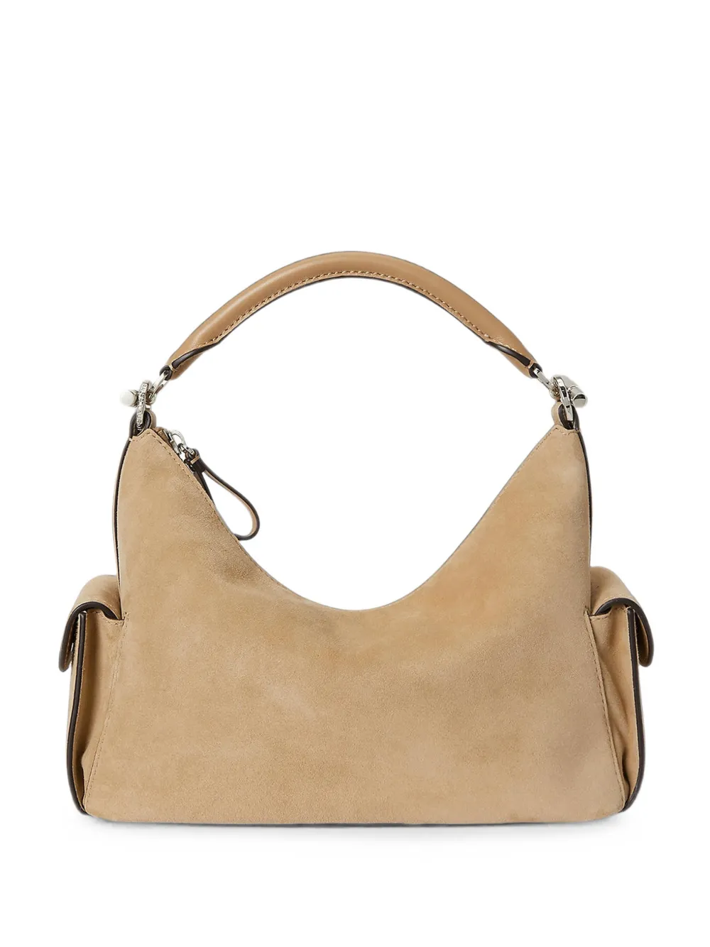 Lauren Ralph Lauren suede tote bag - Toni neutri
