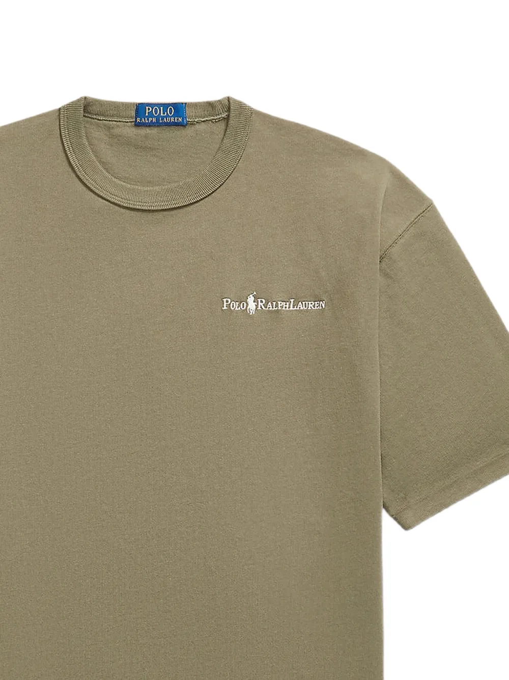 Polo Ralph Lauren Ruimvallend jersey T-shirt met logo Groen