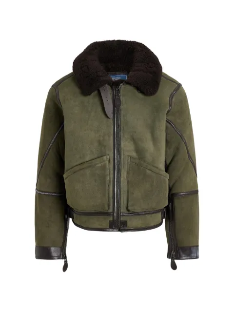 Polo Ralph Lauren shearling flight jacket