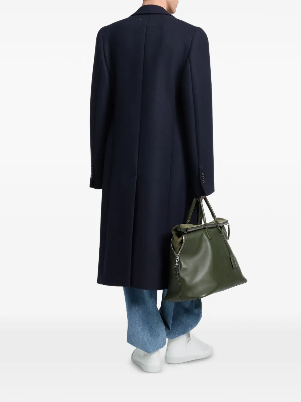 Maison Margiela Jas met dubbele rij knopen Blauw