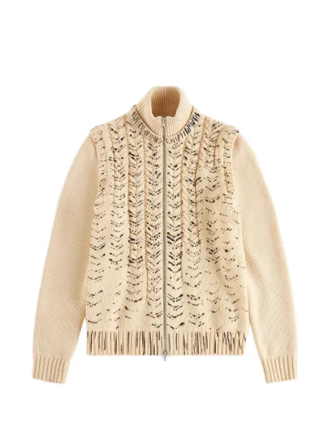 Maison Margiela virgin wool cardigan