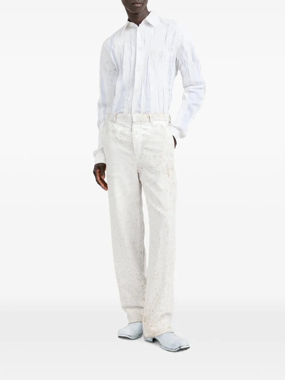 Maison Margiela Bianchetto broek Wit