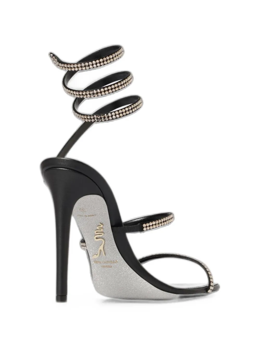 René Caovilla RENE CAOVILLA SANDALI CON TACCO DONNA NERO Zwart
