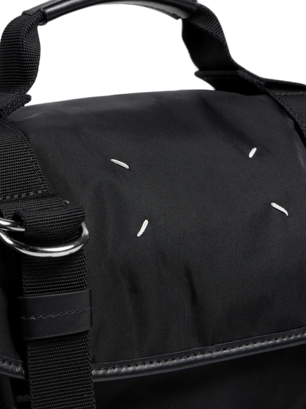 Maison Margiela Kleine high-tech messenger Zwart
