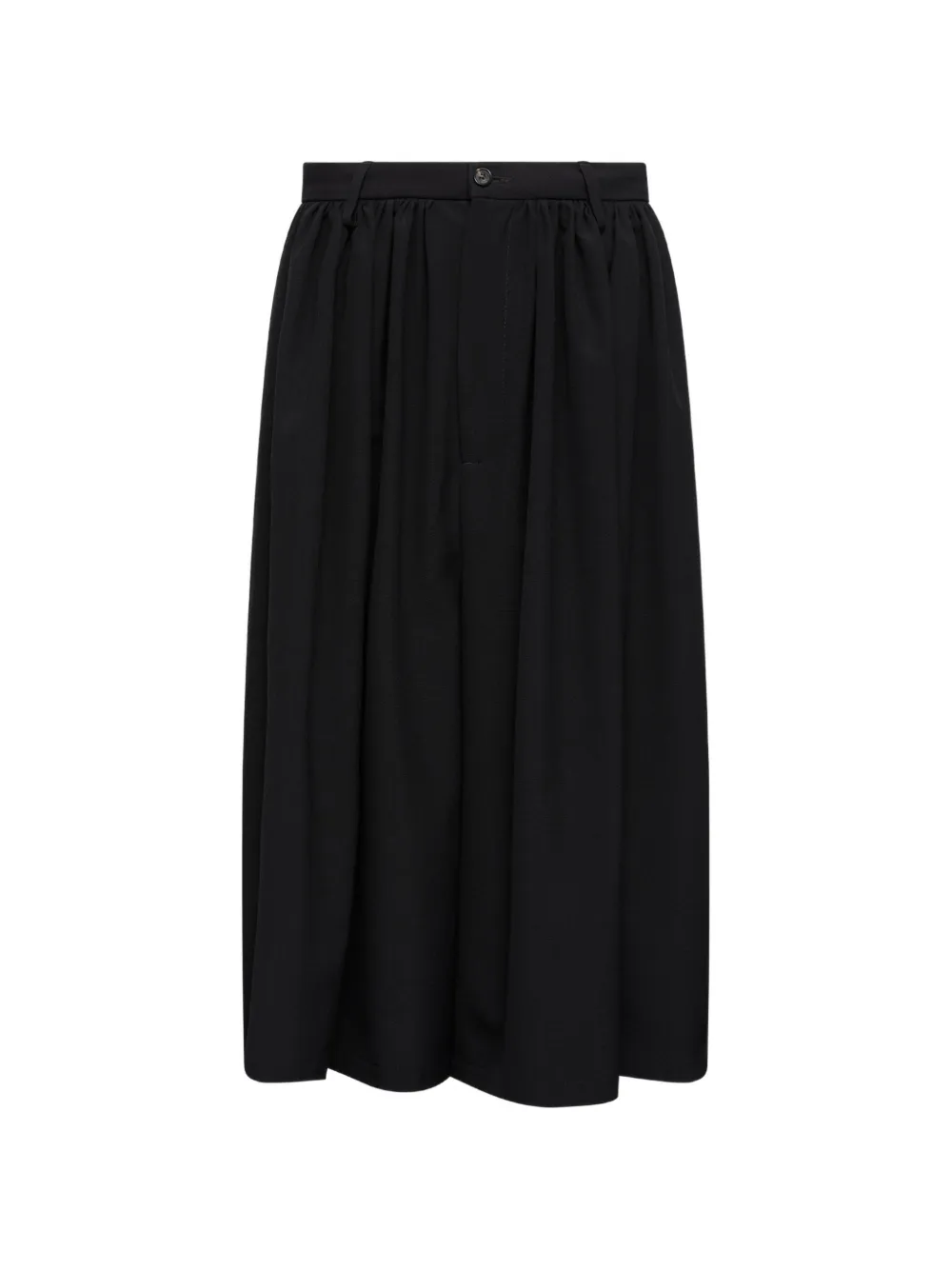 MM6 Maison Margiela gathered pleated shorts - Nero