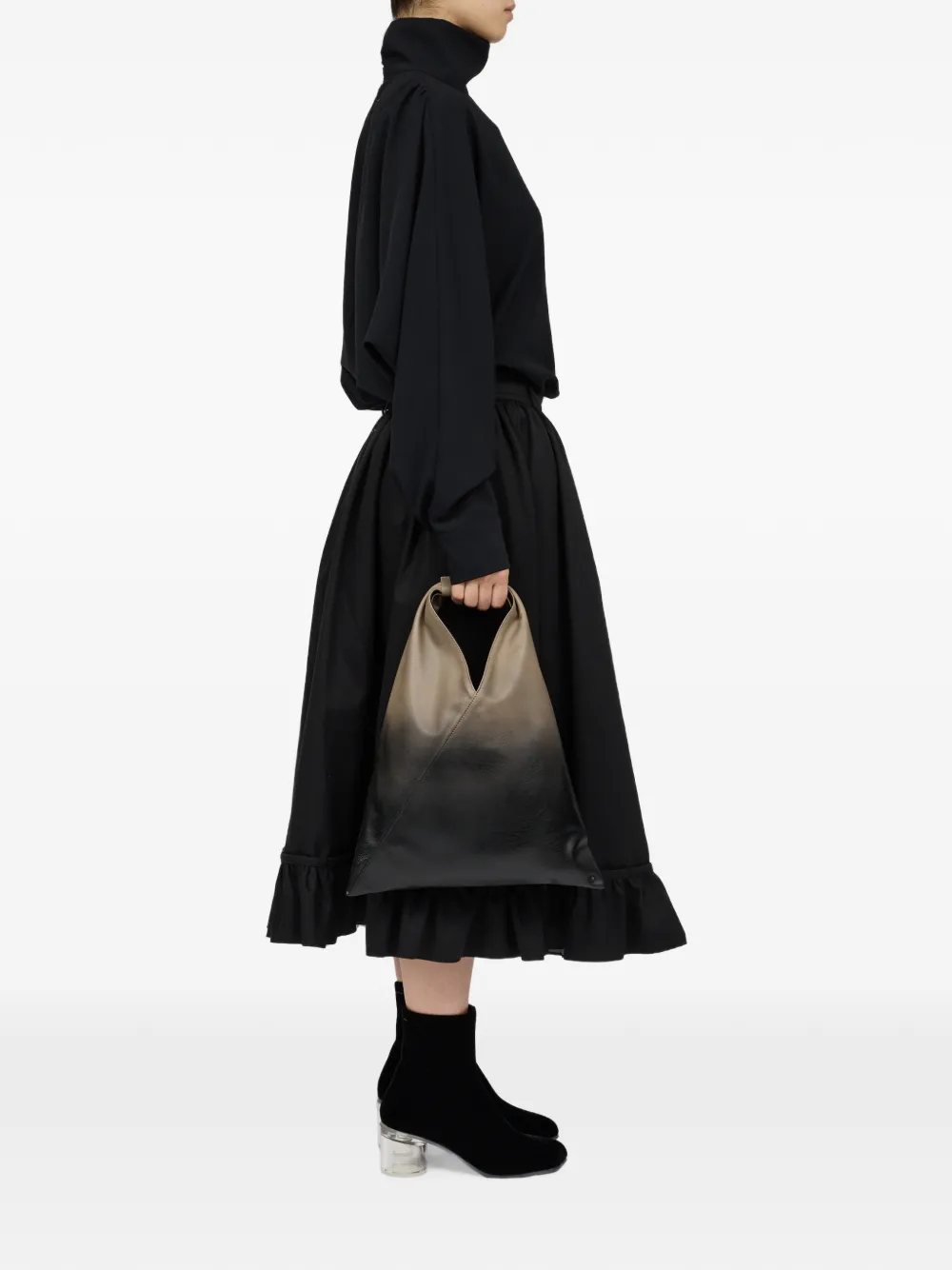 MM6 Maison Margiela small Japanese handbag Zwart