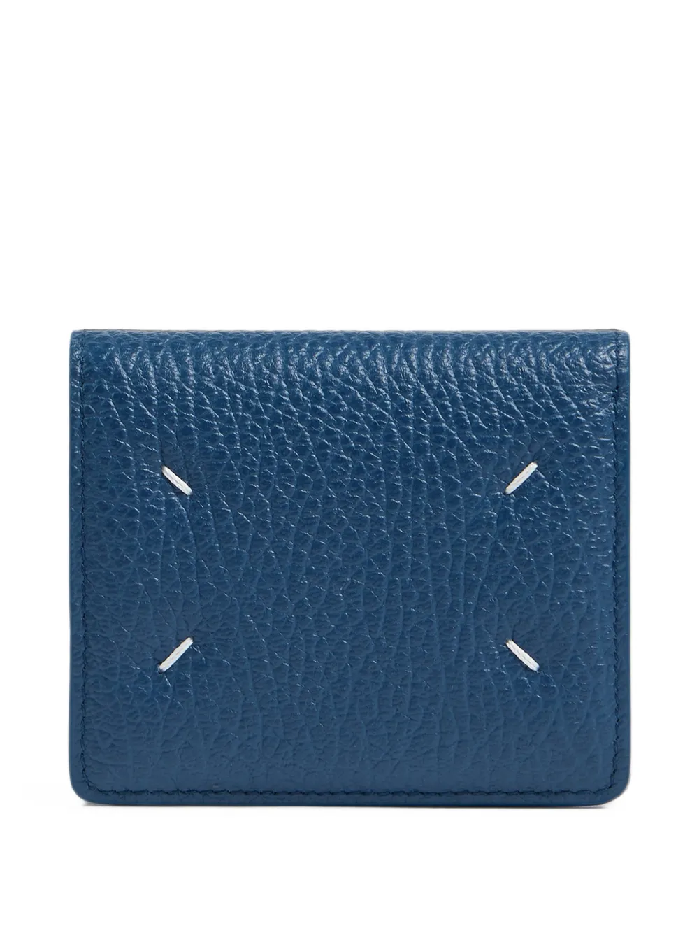 Maison Margiela Kartenetui mit Ziernähten - Blau